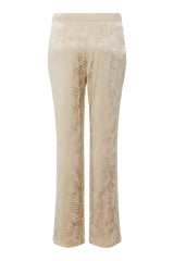 Rue de Femme Esme housut - beige - naisten vaatteet - juhlahousut - täyspitkät housut - IHANA Store
