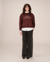 Grace & Mila Sigil collegepaita - viininpunainen - naisten paidat - muoti - printticolleget - lifestyle - IHANA Store