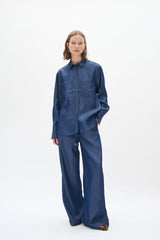 InWear Gazin housut - sininen - naisten housut - muoti - lifestyle - IHANA Store