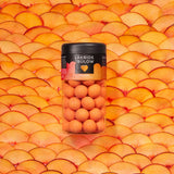 Lakrids by Bülow Peaches suklaakuorrutettu lakritsi 295g - gluteeniton lakritsi - makea elintarvike - herkut - koti - IHANA Store - lifestylemyymälä - kotimainen verkkokauppa