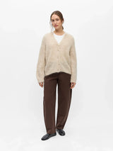Object Harry neuletakki - beige - neuletakit - pitkähihaiset neuletakit - alpakkasekoite - naisten muoti - lifestyle- IHANA Store - kotimainen verkkokauppa