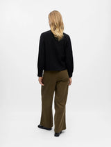 Object Jacira pusero - musta - naisten puserot - rusettiusero - muoti - lifestyle - IHANA Store