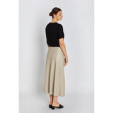 Rue de Femme Aledra hame - beige - hameet - keinonahkahameet - ekonahka - naisten muoti - lifestyle - IHANA Store - kotimainen verkkokauppa