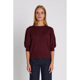 Rue de Femme Softy Sorrel neule - viininpunainen - naisten muoti - vaatteet - pukeutuminen - lifestyle - IHANA Store