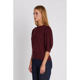 Rue de Femme Softy Sorrel neule - viininpunainen - naisten muoti - vaatteet - pukeutuminen - lifestyle - IHANA Store