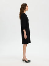 Selected Tenny collegemekko - musta - mekot - naisten muoti - musta mekko - lifestyle - IHANA Store