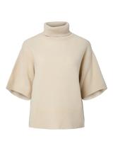 YAS Emila pooloneule - luonnonvalkoinen - villaneuleet - naisten muoti - lifestyle - IHANA Store