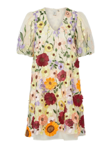 YAS Flowerings mekko - monivärinen - naisten juhlamekot - muoti - pukeutuminen - lifestylemyymälä- IHANA Store