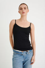 InWear Finesse toppi - musta - alustoppi - hihaton toppi - Naisten vaatteet - IHANA Store - lifestyle