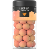 Lakrids by Bülow Peaches suklaakuorrutettu lakritsi  295g - gluteeniton lakritsi - makea elintarvike - herkut - koti - IHANA Store - lifestylemyymälä - kotimainen verkkokauppa