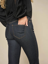 Mos Mosh Ashley Deluxe farkut - tummansininen - muoti - naisten vaatteet - lifestyle - suoralahkeiset farkut - IHANA Store