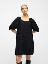Object Gigi mekko - musta - kuvioitu - naisten tunikat - tunikamekot - naisten muoti - lifestylemyymälä - IHANA Store
