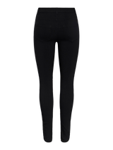 Pieces Highskin jeggings - musta - naisten housut -  kapeat housut - naisten vaatteet - IHANA Store 