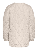Pieces Stella vanutakki - beige - naisten takit - naisten muoti - tikkitakit - välikausitakki - lifestyle - IHANA Store - kotimainen verkkokauppa