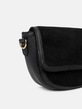 Re:Designed Lima nahkalaukku pieni - musta - satulalaukku - mokkalaukku - naisten laukut - lifestyle - IHANA Store