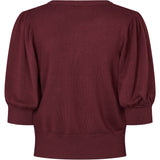 Rue de Femme Softy Sorrel neule - viininpunainen - naisten muoti  - vaatteet - pukeutuminen - lifestyle - IHANA Store