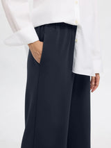 Selected Tenny collegehousut - sininen -  naisten housut - naisten muoti - lifestylemyymälä - IHANA Store
